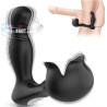 FUKR Plug prostatique rotatif avec sac à bourses Surround 10 x 3.4cm